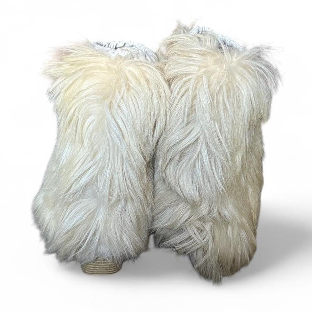 Vintage Fur Apres Ski Boots by Vendramini - Picture 3 of 5
